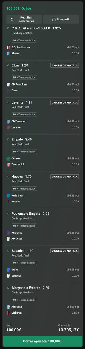 combinadagratis's tweet photo. Que bonita es la copa del rey y como vamos a disfrutar.... Os dejo esta MEGA COMBI para todos VOSOTROS, suerte!! https://t.co/zpOrmEgffW