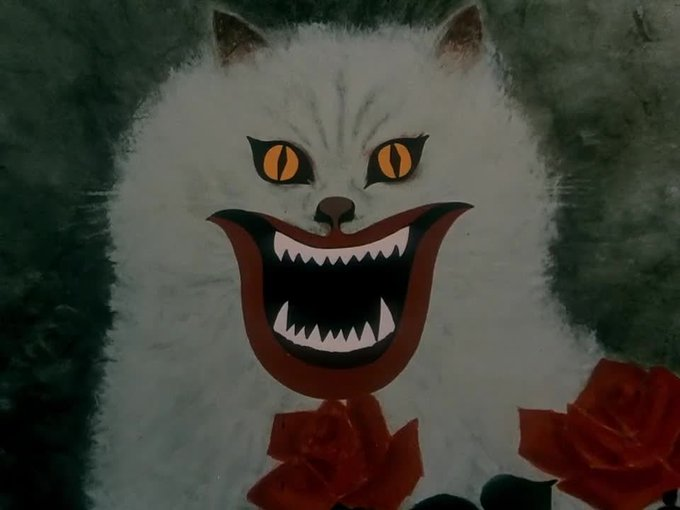 Gibboanxious's tweet photo. Hausu (1977)

dir. Nobuhiko Obayashi https://t.co/wFBRE0ORJT