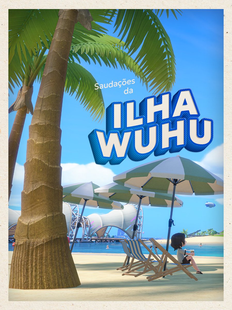NintendoPT's tweet photo. Postais da ilha Wuhu ☀️

#NintendoSwitchSportsResort https://t.co/tH6mAU4BbI