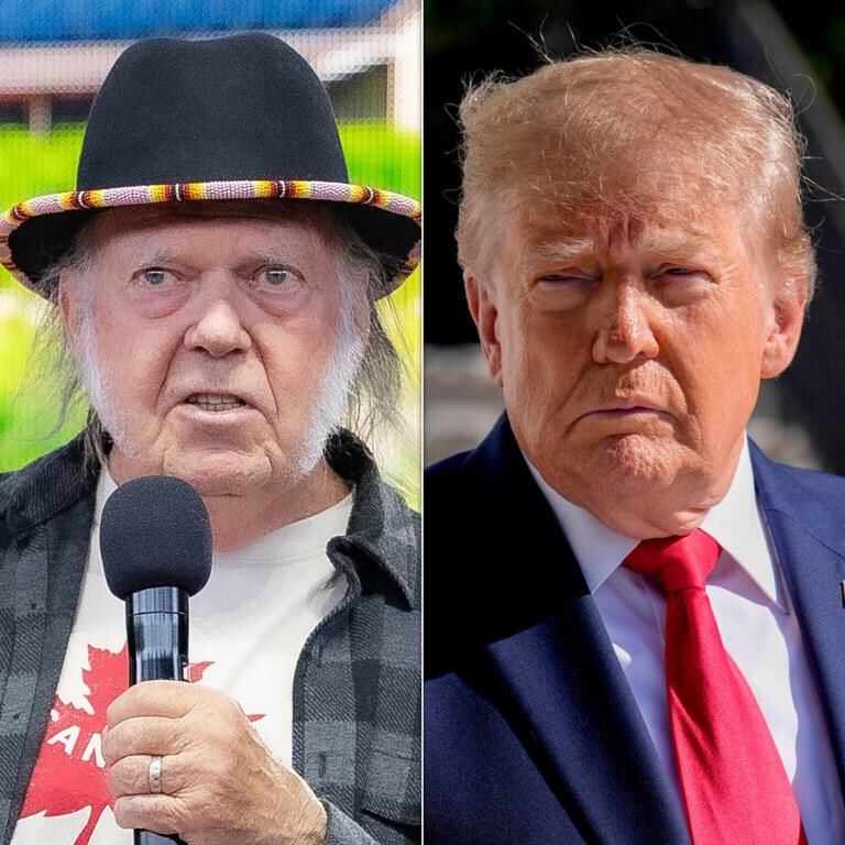 jasonllevin's tweet photo. Neil Young basically walked up to Trump, slapped a $10M lawsuit on the table, and said, “If you’re gonna hijack my music, you’re gonna pay stadium‑tour prices.” https://t.co/wcbEK8WbFw