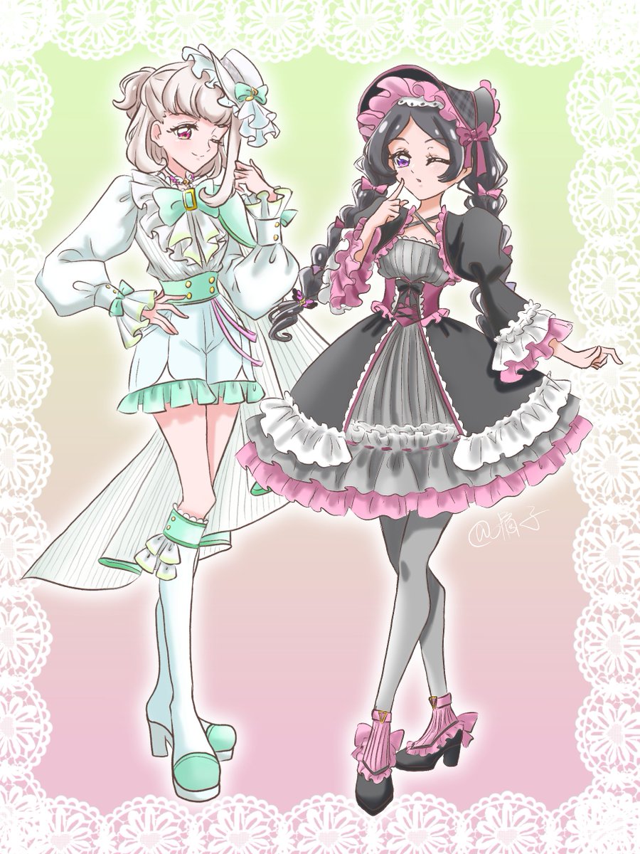 moshanghuagvwx's tweet photo. 🍮🍈的oioi设想
想看王子一样的purin👑🤍就画了
#プリキュア https://t.co/Vd7wxpwsle