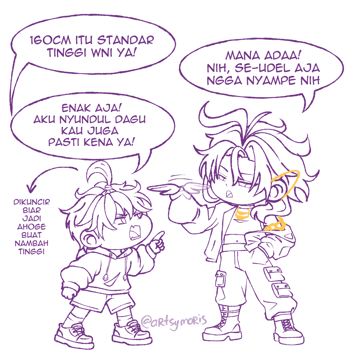 artsymoris's tweet photo. hayolo nangeeeeesssss
#Bimajinasi 

panel 5 di bawah eaa :3 https://t.co/ldoiZsluoe