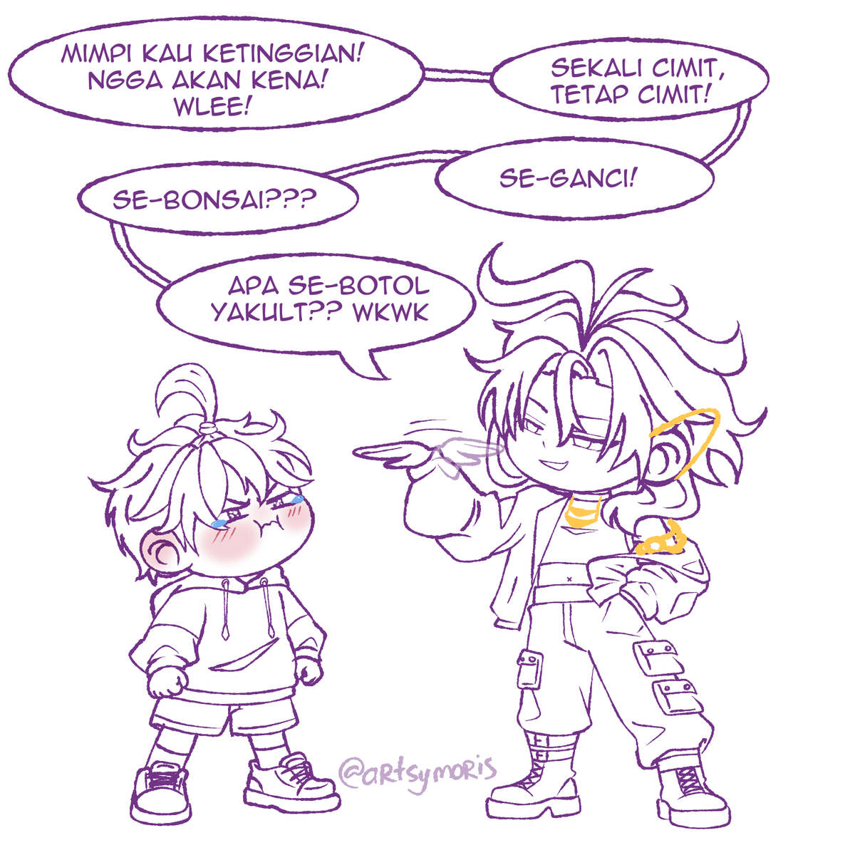 artsymoris's tweet photo. hayolo nangeeeeesssss
#Bimajinasi 

panel 5 di bawah eaa :3 https://t.co/ldoiZsluoe