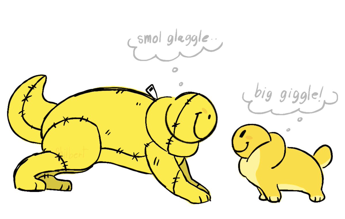 FoolPhillings's tweet photo. small giggler and big sprug
#glaggleland https://t.co/1sSHKI1orR