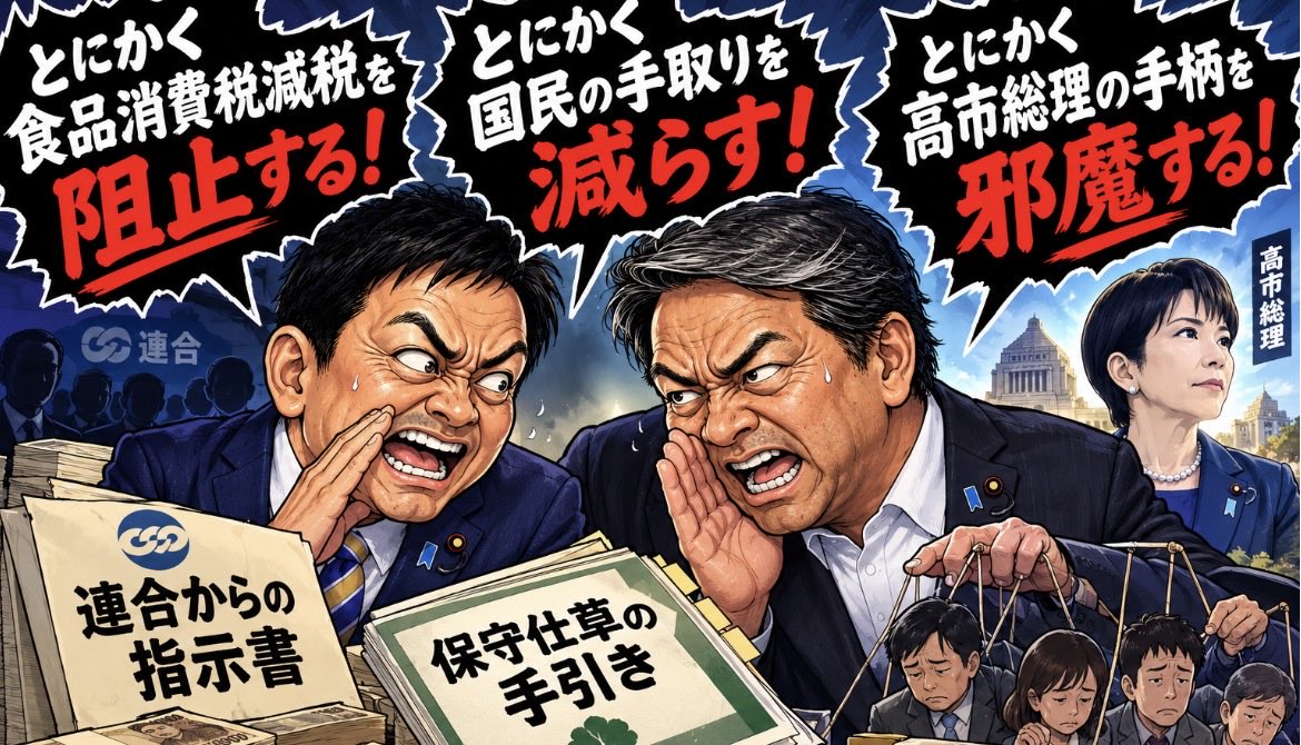 Sin_nippon's tweet photo. 国民民主党がアキダイ社長を国会に連れてきて「7%下がった喜びは1カ月もたない」と言わせて大喜びしてる件。
現場の声を聞くふりして、食品減税を足引っ張ってばら撒きに持っていきたいだけの印象操作がしらじらしい。
玉木氏は「社長圧巻です」と喜んでるけどマジ馬鹿なの？( ﾟДﾟ)
解決より対決。推進より邪魔。
国民の手取りを減らす❗️財務省万歳❗️吐き気がするわ❗️

アキダイ社長「7％下がった喜び1カ月もたない」　消費税で意見(毎日新聞)
#Yahooニュース
https://t.co/SmuYvG4BvV