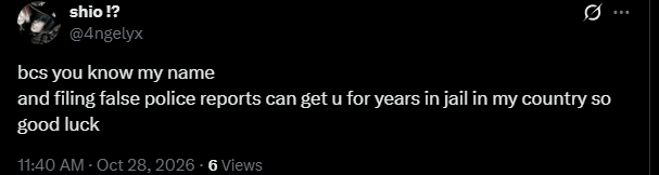 4zerokiryu's tweet photo. in your country? 😭 u cant even leave ur own country without worrying of a bomb attack😭  and u knew better to block  u cant hang wiht me xo https://t.co/7kFRXXUyUF