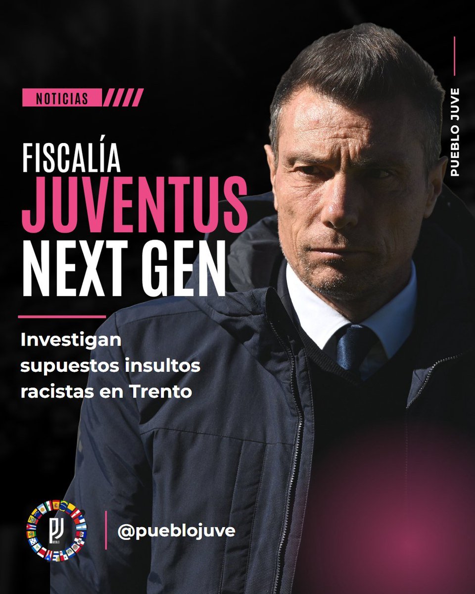 Pueblo_Juve's tweet photo. 💼 La Fiscalía va a investigar los supuestos insultos racistas en el partido entre el Trento y la #Juventus Next Gen
En la cancha, la #Juve se había puesto en ventaja con Leone, antes de la remontada con goles de Molina, de penal, y Ladisa
Según la denuncia, algunas frases de contenido racista habrían sido pronunciadas por hinchas del Trento ubicados en la Tribuna Norte
El hecho todavía no está comprobado: el fallo habla de un "supuesto comportamiento" y el Juez Deportivo no dispuso ninguna sanción
La Fiscalía tiene que escuchar a los integrantes del equipo arbitral para verificar si percibieron la frase dirigida al jugador de la Next Gen
También tiene que identificar el sector de los hinchas involucrados, cuántos había en esa zona y qué porcentaje habría pronunciado las expresiones
El Juez Deportivo pidió hacer las verificaciones "en el menor tiempo posible"
El artículo 28 del Código de Justicia Deportiva regula los comportamientos discriminatorios y, para los que vienen de las tribunas, también tiene en cuenta la dimensión del fenómeno y su percepción real
El resultado de las verificaciones va a ser decisivo para evaluar la posible responsabilidad del club y medidas disciplinarias, entre ellas el cierre de uno o más sectores
El comunicado no indica la identidad del jugador bianconero ni el contenido de las frases
[ @Marcamat0 - @tuttosport ]
#FinoAllaFine #ForzaJuve