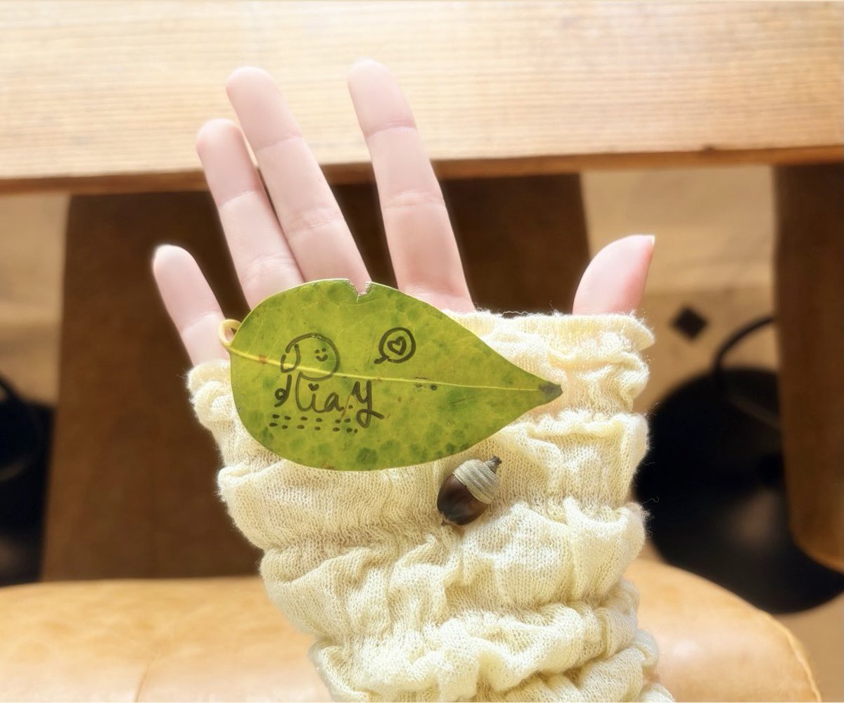 Ria_Yakushiji's tweet photo. 今日も1日お疲れ様です🍵

私は今日とある撮影でした🙌🏻

これはその時に出会った綺麗な葉っぱとどんぐり‼︎秋って感じだ〜 https://t.co/SjcGURgdoE