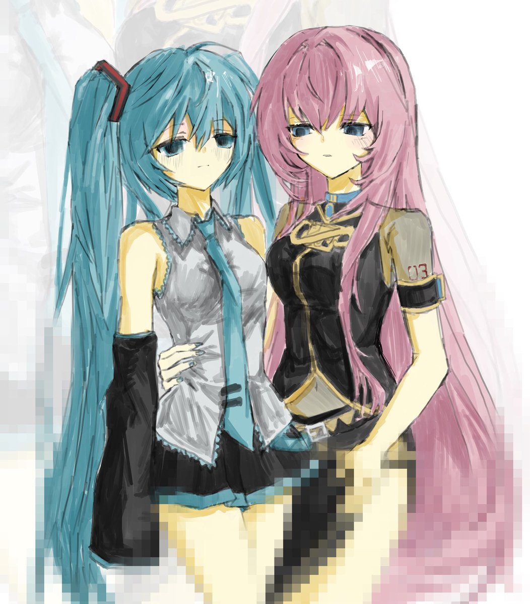 sl7wol's tweet photo. #初音ミク #巡音ルカ #ミクルカ #미쿠루카 https://t.co/enwmMk1hFS