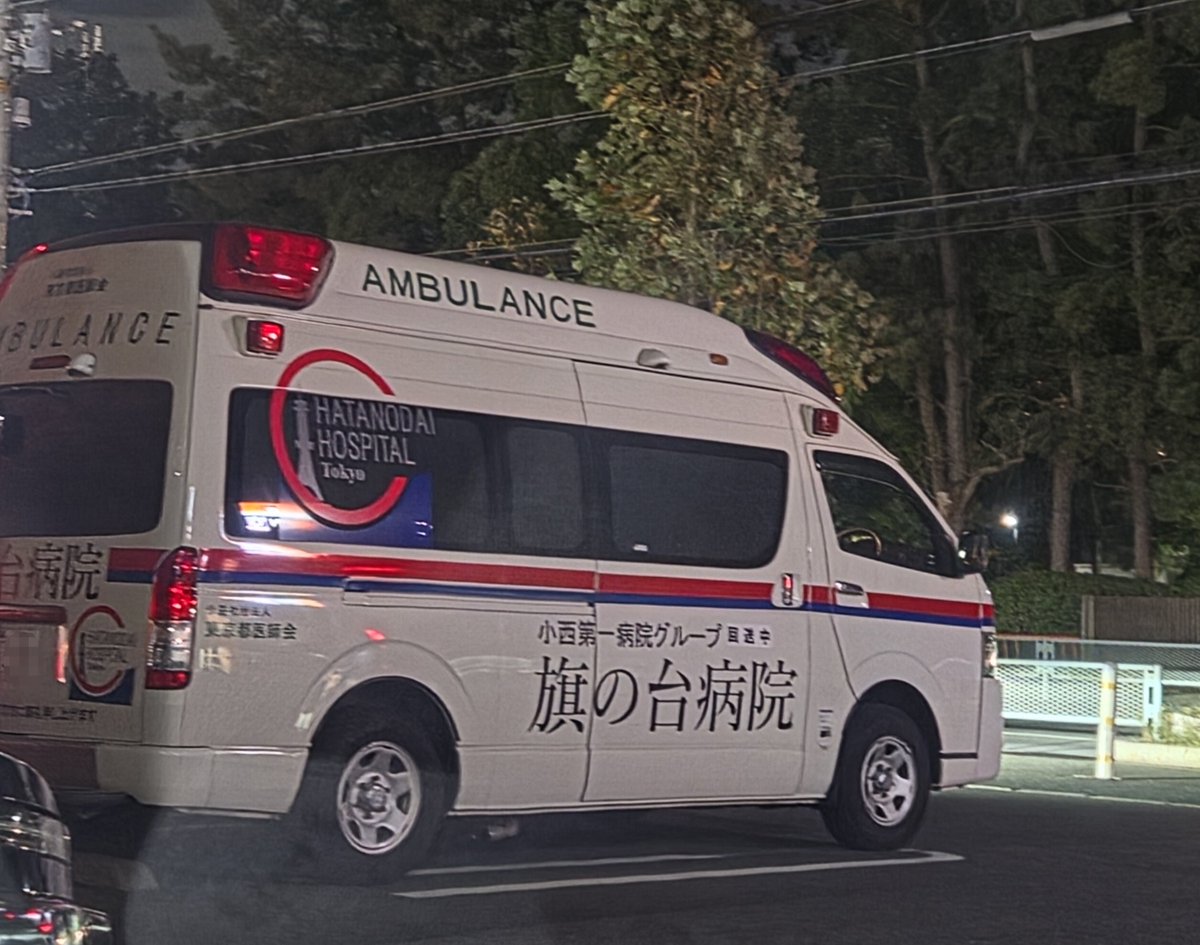 sasshi_parking's tweet photo. 東京の救急車ってこんなに主張激しいの🏥？ https://t.co/40rBpKHMJe