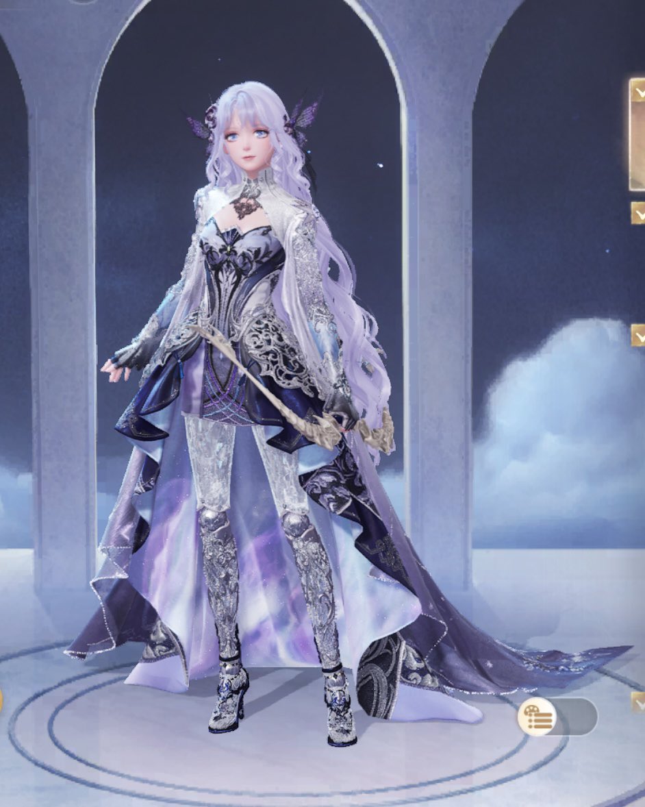 desideratum093's tweet photo. finally done designing #valitya's twin daughters with the help of inikki ✨ reintroducing mira with the introduction of irena 🦋⚜️

• name: mira valeriyevna khodemchuk
• "older" twin by eight minutes
• constellation name: nebula papilionis (butterfly nebula)
• element: anemo
• weapon: bow
• fun fact: both her arms and legs are bionic due to an inevitable incident from her childhood.

• name: irena valeriyevna mendeleev
• "younger" twin by eight minutes
• constellation name: iris sibirica (siberian iris)
• element: cryo
• weapon: catalyst
• fun fact: she was born with a unique kind of artificial heart, as it's the sole reason why she seems to be growing "wings" behind her back.