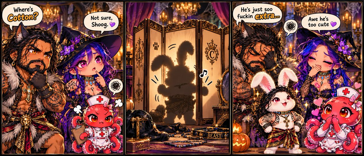 DABEAST87's tweet photo. Day 28 of #TricksAndTreats,
Today's comic is Family Picture Day Halloween edition #HappyWholesomeWednesday Y'all https://t.co/uhitQ4okbR