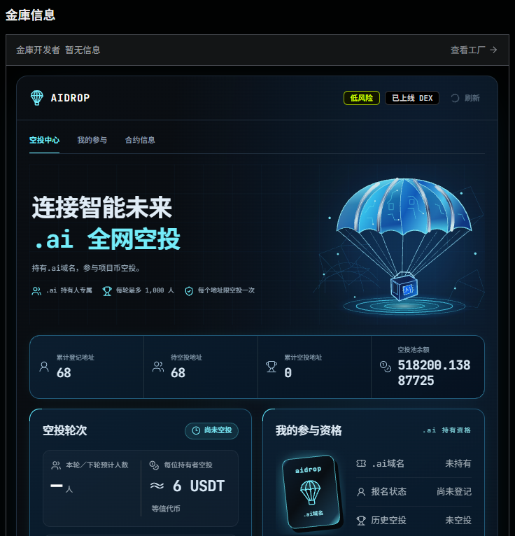 bscaidrop's tweet photo. The FLAP audit has been completed, and the UI is now live.
0xbc5fccd0602cd09dc8dcbfb78f354f1ceea67777 https://t.co/wbTyoROPzN