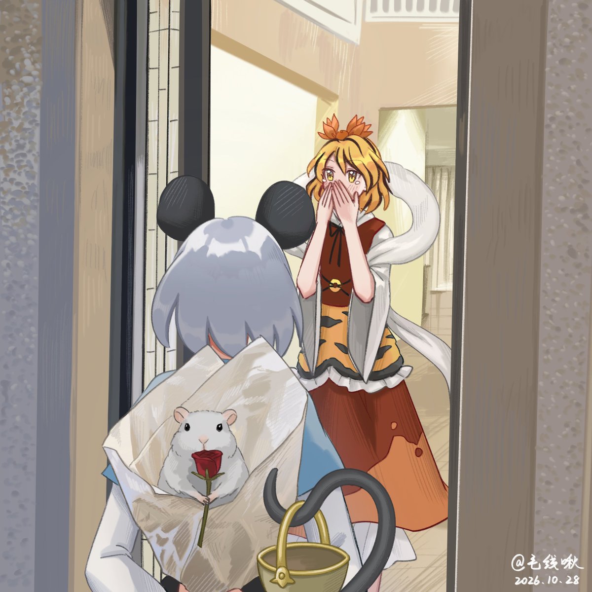 maoxianjiu's tweet photo. #東方Project #ナズ星 https://t.co/tEToLG3NCP