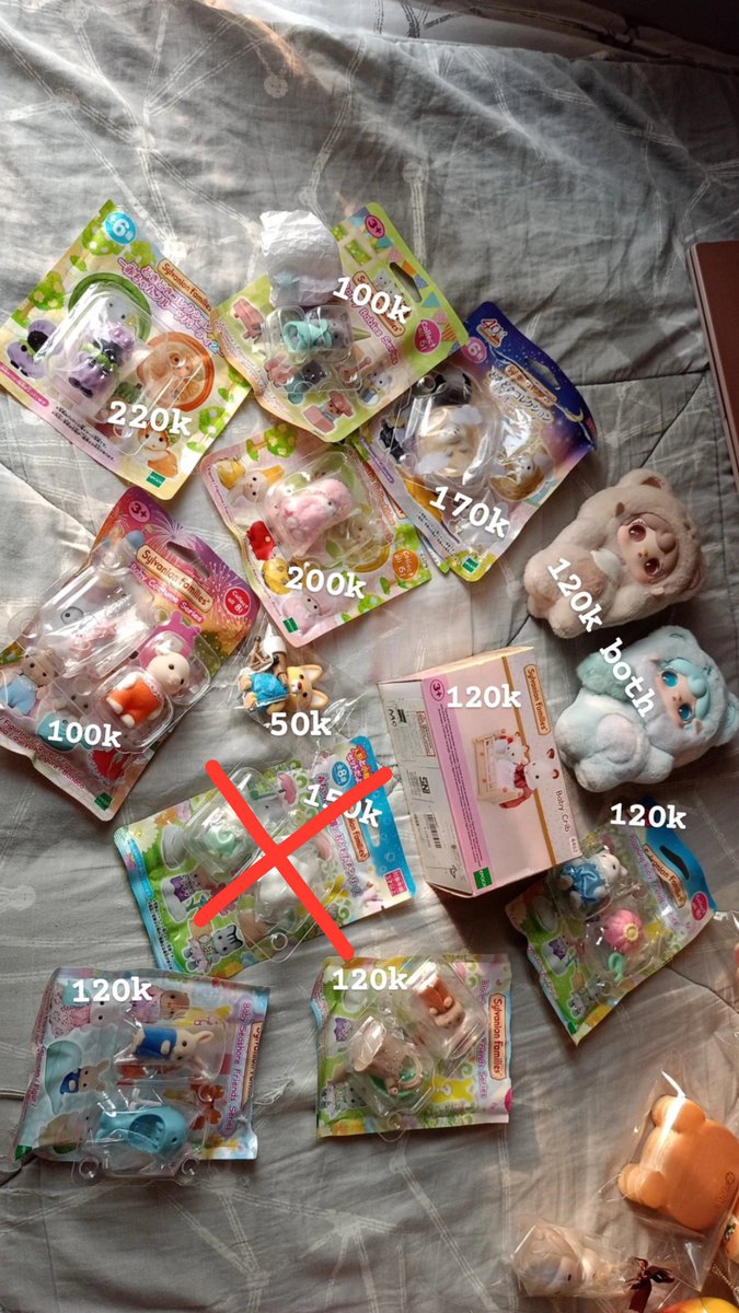 nasyels's tweet photo. wts sylvanian sylva yooki blind bag blind box ready ina, bisa oren/split https://t.co/BCXfoJMhB0