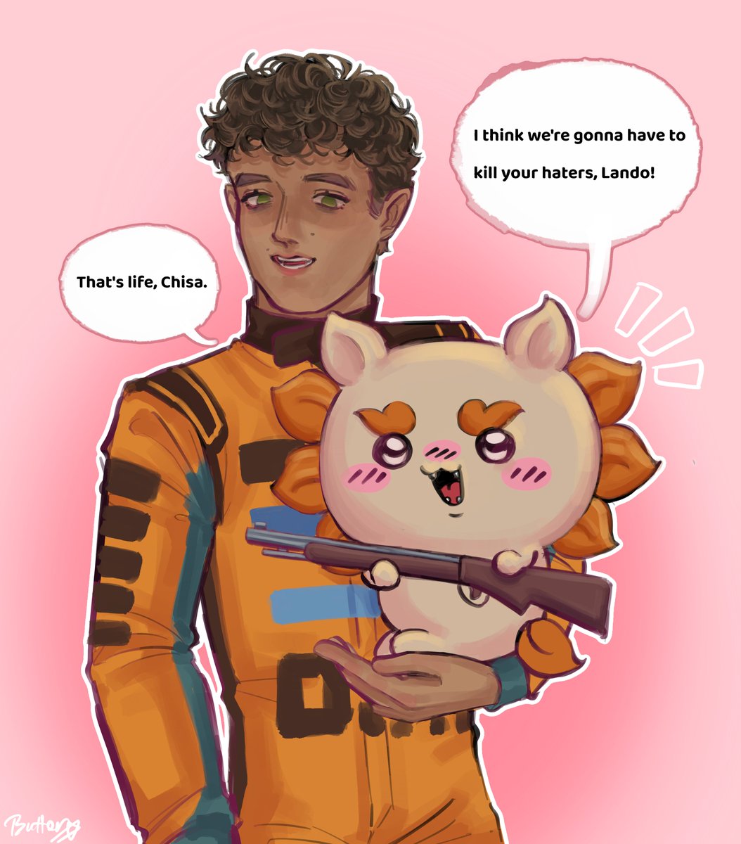 butterfl4ii's tweet photo. #landonorris #ln4
It's so relaxing to draw my two GOATs together. https://t.co/QRS1AKJIlb