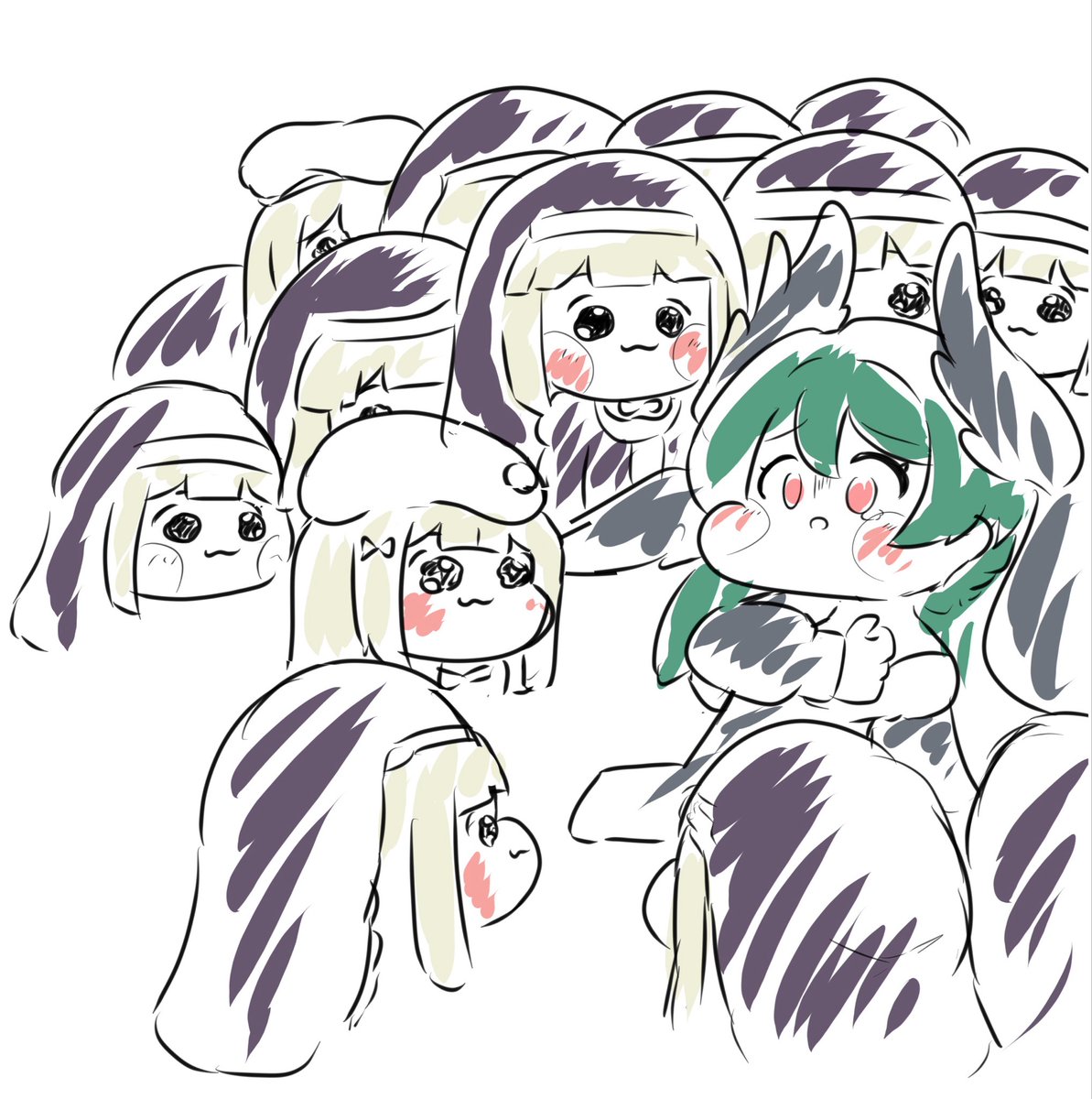 mokkemaji's tweet photo. ジョアン描いてた https://t.co/Py4qIOPbXn