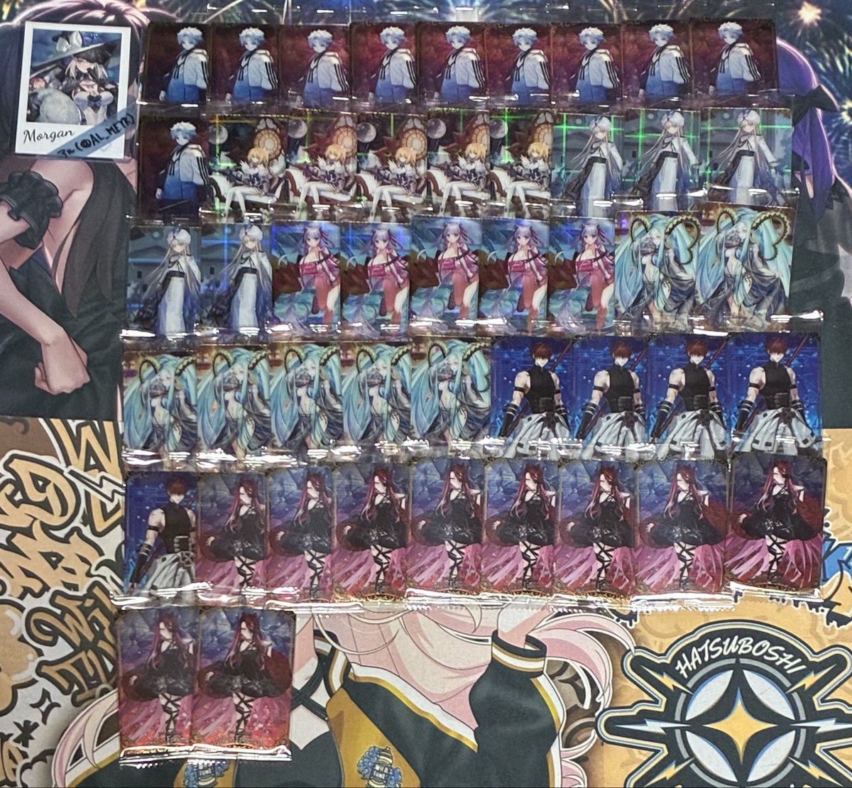 AL_MEYR's tweet photo. FGO ウエハース 交換 譲渡
<譲>
画像1~4

<求>
モルガン(11弾)
リリス
オルガマリー
モルガンとの交換最優先

または
1枚140円+送料
条件リプにあります

プロカ必読 https://t.co/ZWRjtvTtUv