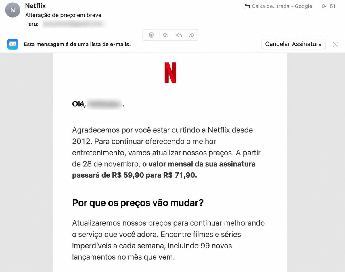 jpsquirino's tweet photo. Netflix anuncia aumento de 20% no Brasil.
Faz o L https://t.co/crFI4ldxgS