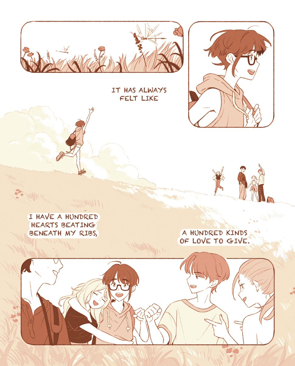 tikklil's tweet photo. Happy Asexual Visibility Week! Time to bring back my mini comic about friendship and the meaning it adds to my life.

Pages 4/8
#aceweek #asexualvisibilityweek https://t.co/r7LdZgdWgi