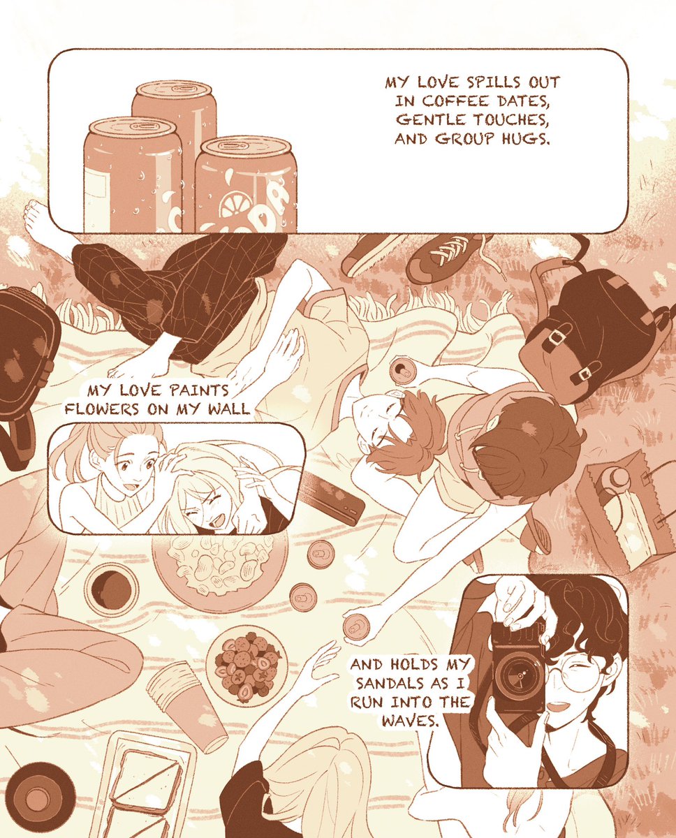 tikklil's tweet photo. Happy Asexual Visibility Week! Time to bring back my mini comic about friendship and the meaning it adds to my life.

Pages 4/8
#aceweek #asexualvisibilityweek https://t.co/r7LdZgdWgi
