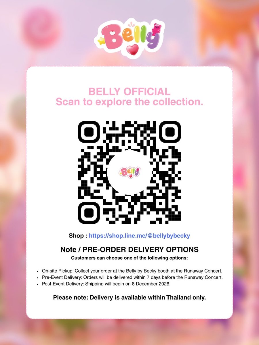 BellyOfficialTH's tweet photo. IT’S TIME! 💗✨ BELLY JELLY PRE-ORDER IS NOW OPEN!
Meet Belly Jelly : Konjac Jelly Carrageenan, a fun little jelly treat made for your everyday happiness! 🧃💕 ถึงเวลาได้จับจองความเคี้ยวหนึบนุ่มหนับแล้ว มาเลือกแก๊งรสโปรด แล้วพาน้องเบลลี่ไปเติมความสุขกันได้เลย https://t.co/admSrampop