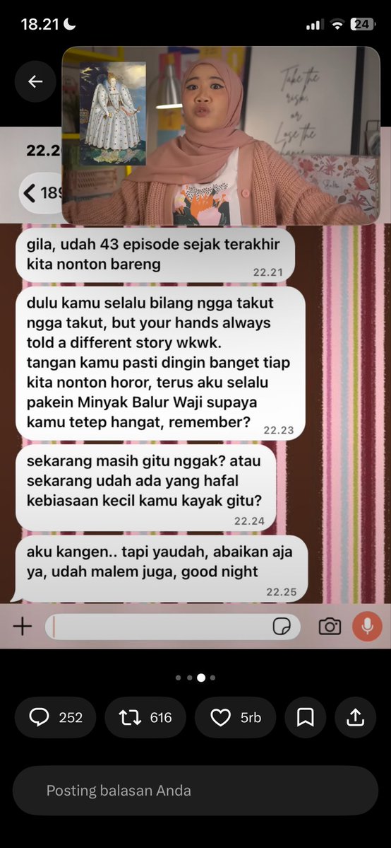 renewishie's tweet photo. @lordsheinz baca twit kakaknya pas lagi nonton kak Nadia juga https://t.co/bq5hzUnwng