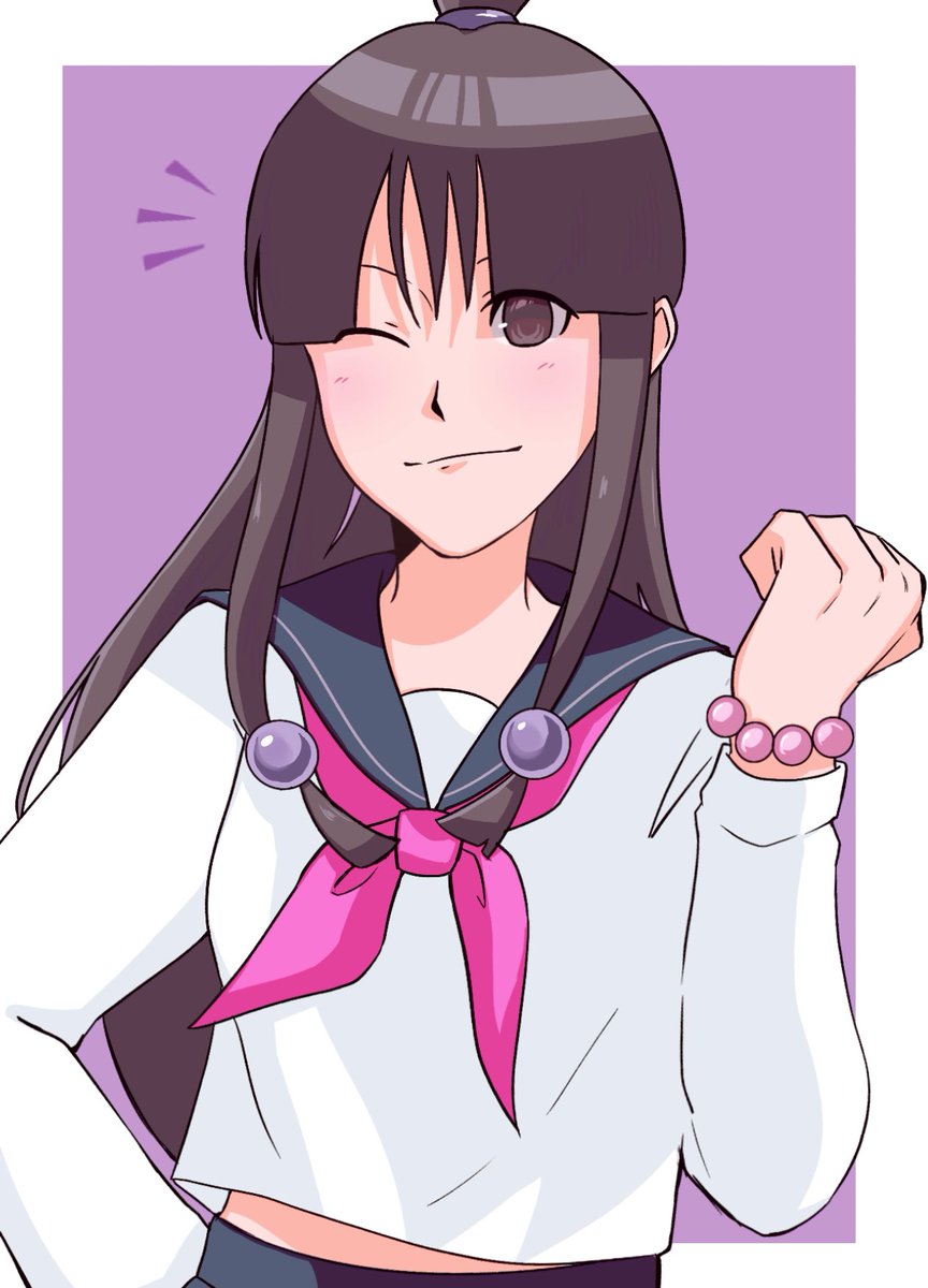 bocchichan_com's tweet photo. セーラ服真宵ちゃん！
 #逆転裁判 #AceAttorney #綾里真宵 https://t.co/5UPFOXgb8N