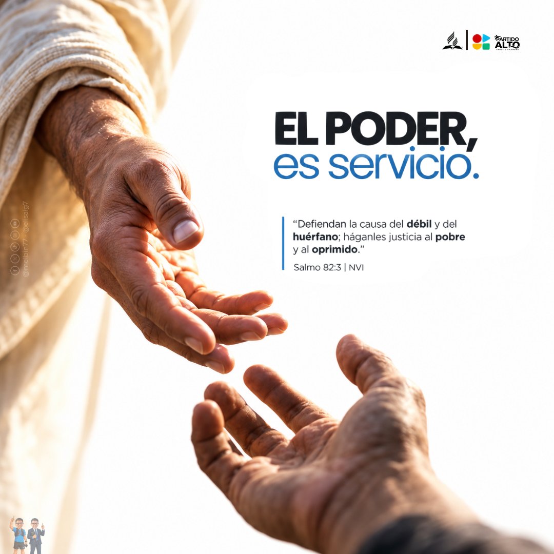Melbin77's tweet photo. Dios no te da autoridad para sentirte más importante, sino para ser una bendición en la vida de otros. #LiderarEsServir #HazloReal 

#Salmo82
#PrimeroDios #rpsp #rbhw #ÉnfasisEspirituales #OneVoice27 https://t.co/1vD4EGzPwt