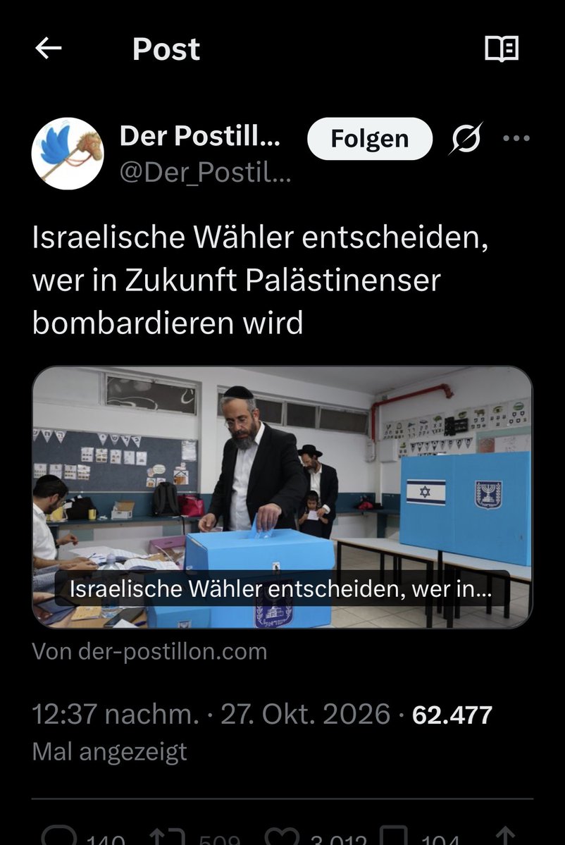 FausFrau's tweet photo. Drama in 4 Akten ⬇️ 

(Als Zugabe: mein post wurde vom @Der_Postillon  ausgeblendet) 
🤷‍♀️ https://t.co/3YFbmI6NMc