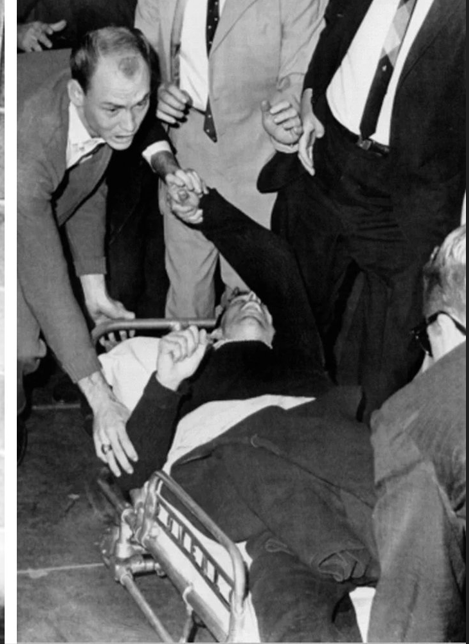 Jamzen's tweet photo. @DavidSmuts @WSDG60 David,
do you have a link to the Dino Brugioni interview discussing about the bullet from below ? 
i have some research about LeeHarveyOswald wasn't shot, rather he was done like CharlieKirk, apparently a brain implant, causing DecorticatePosturing  ... https://t.co/0Tki7qkuvL