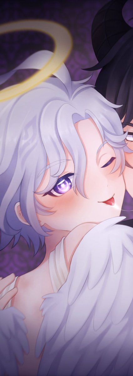 mengyakkun's tweet photo. 😇😈 #Valitya https://t.co/jfmIVEUV9A