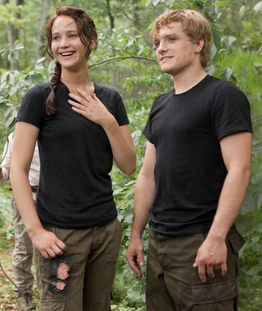 FilmUpdates's tweet photo. Jennifer Lawrence confirms she will be returning as Katniss Everdeen in ‘The Hunger Games: Sunrise on the Reaping’

"It was so crazy. It was the same crew. And with Josh and Woody… it was so emotional. Josh and I didn’t walk to the bathroom without our arms around each other."

(Via @callherdaddy)