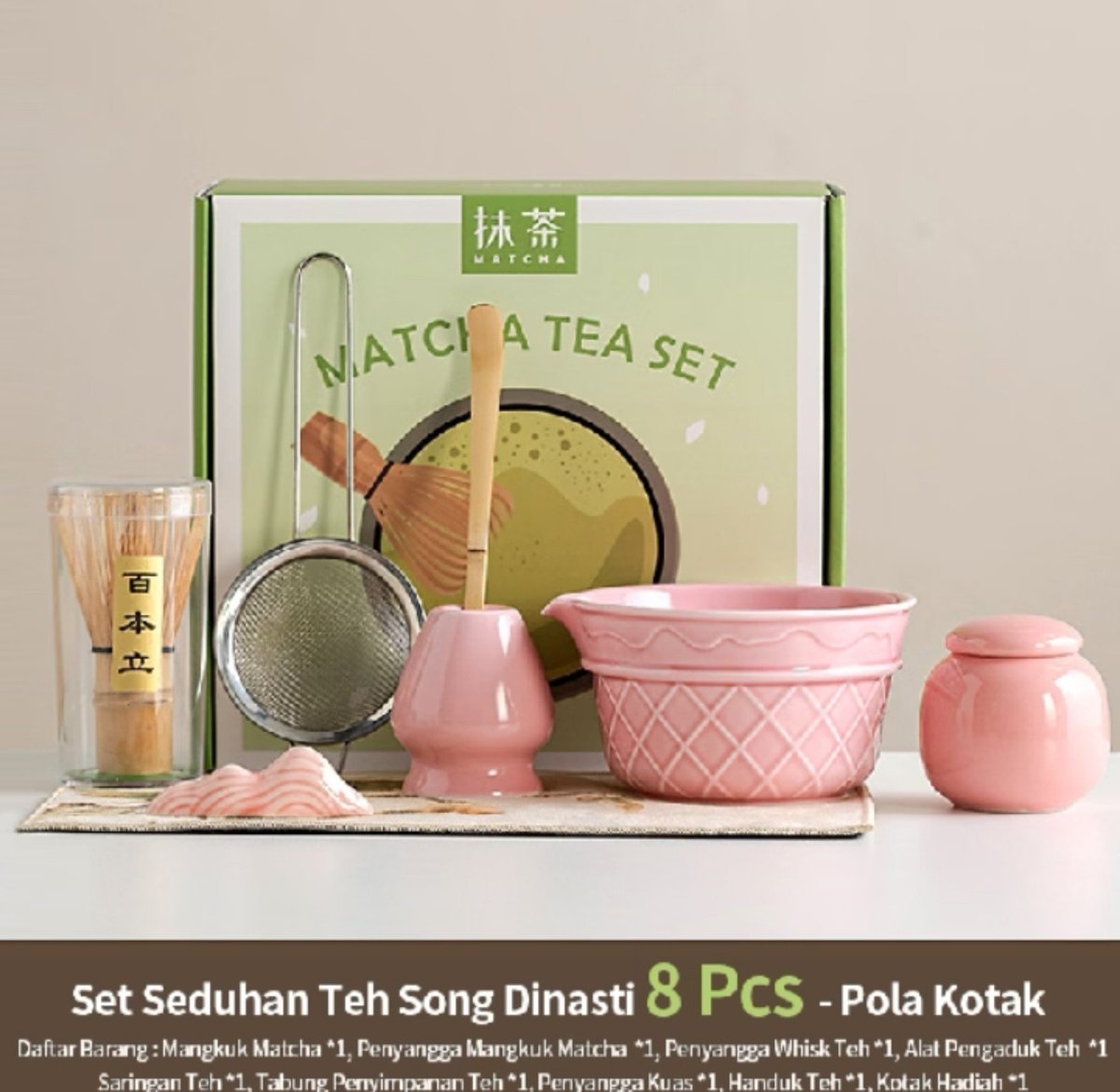 B_Thousand_C's tweet photo. Looking for matcha lovers 🍵 

In this economy punya matcha kit set sendiri dan puas nyeruput matcha kapan aja tanpa perlu beli dicafe cafe 🥺🍵 https://t.co/eeVNRKmqwv