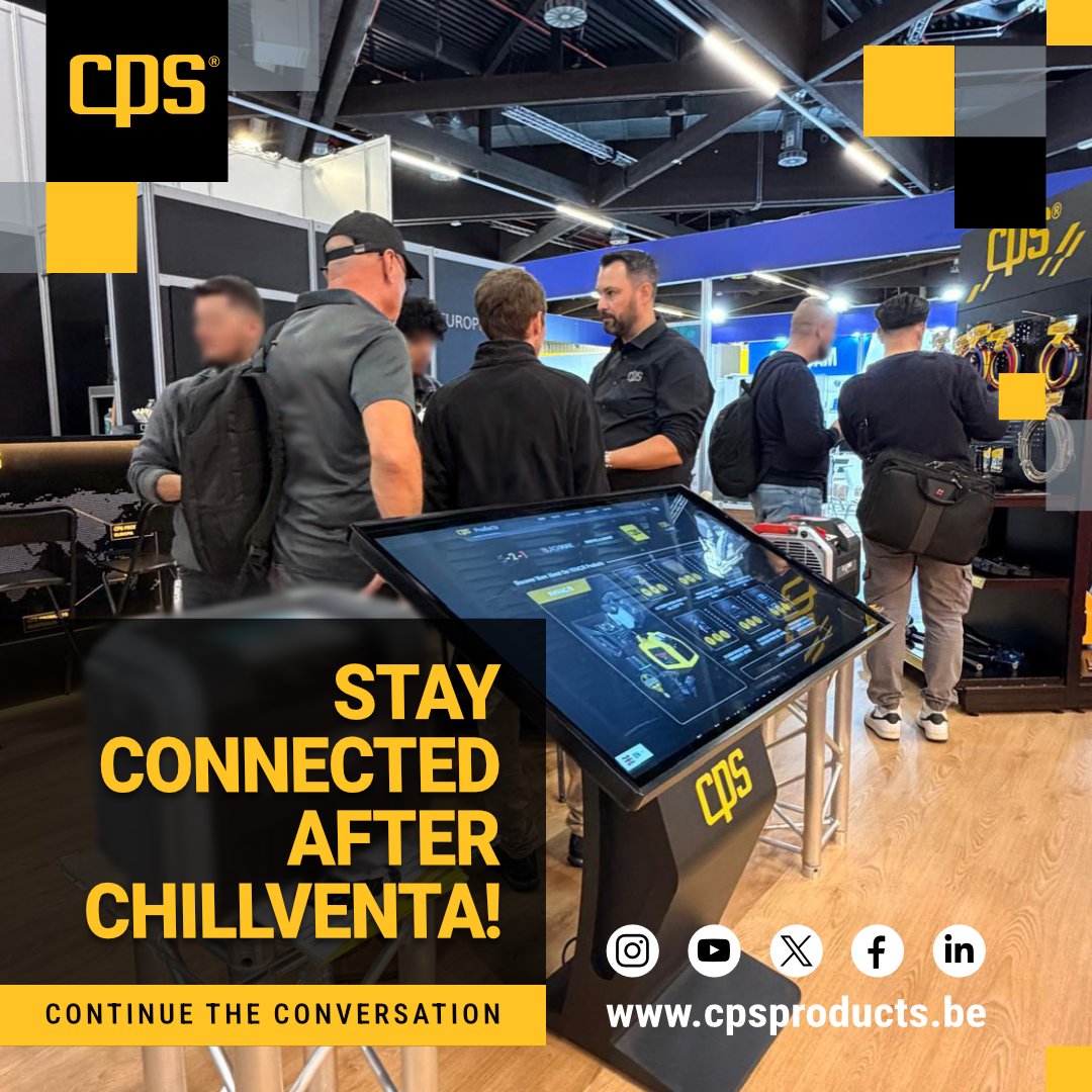 CpsProductsEu's tweet photo. Thanks for visiting CPS at Chillventa! 👋Started a conversation on the stand? Message us to pick it up. Couldn’t attend? We’d love to hear from you too
► https://t.co/bKg5NKn66Y
#Chillventa #Chillventa2026 #ATEX #Ventilation #IndustrialMaintenance #HVACR #Refrigeration https://t.co/S5kzO6BrLb