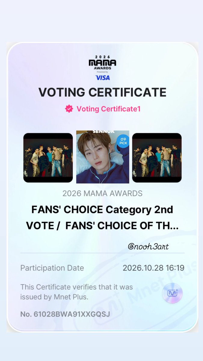 nooh3art's tweet photo. @forvancouverr I vote for #ENHYPEN on #2026MAMAVOTE  🪽 https://t.co/H94Mkx3lCs