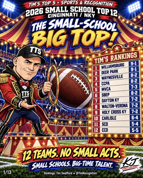 Image from CincyCartoons / Cincinnati Sports (@cincybuffs)