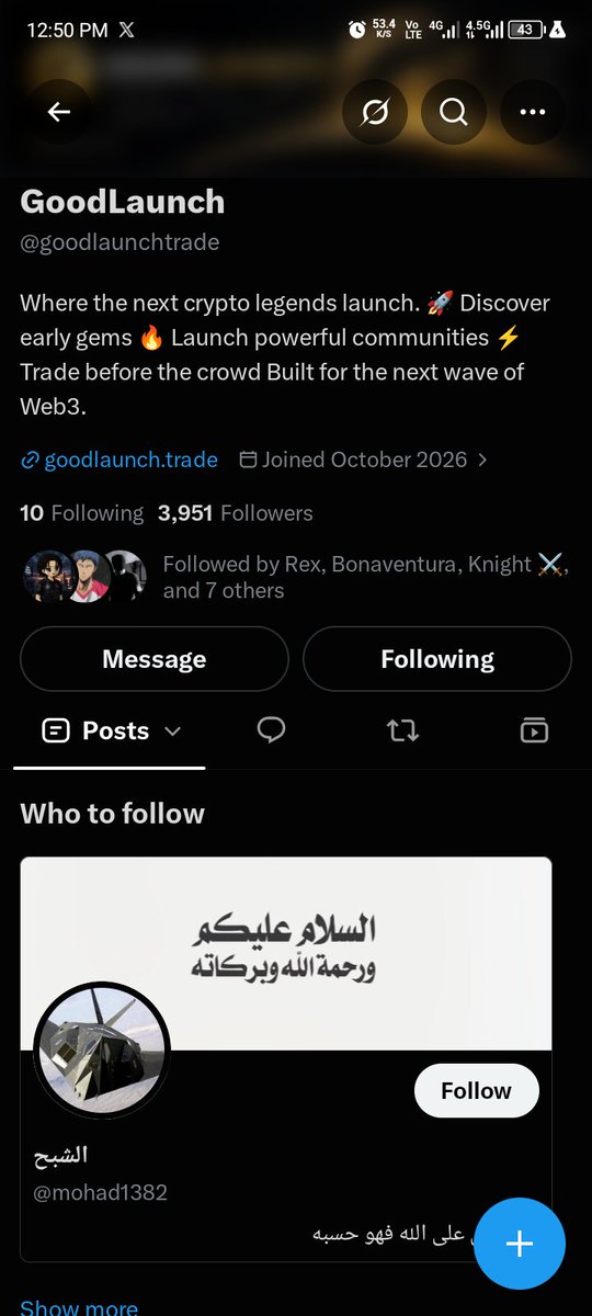 rim_uru404's tweet photo. @GoodlaunchApp @goodlaunchtrade 0xc2D11b77F48f65b0C4D418f1b221354c9eaf130B

@call_me_josh0 https://t.co/IUgT0Pk9gt