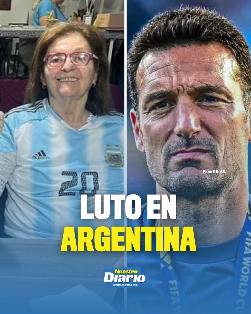 FALLECE LA MADRE DE SCALONI 🥺🇦🇷🙏🏻 En Argentina se confirmó el fallecimiento de Eulalia Marzetti, madre del entrenador de la Albiceleste, Lionel Scaloni.…