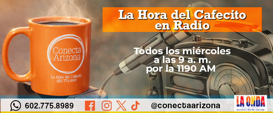 ConectaArizona's tweet photo. 🎙️En La Hora del Cafecito☕en @laonda995FM, @torresbujanda entrevista a Kasandra Alvarez (@mediabykass), de @RuralAZEngage,quien habla sobre el voto de las comunidades rurales de Arizona para las elecciones del 3 de noviembre.
📲Puedes vernos en vivo aquí:
https://t.co/QfxuszZK6p https://t.co/5ODWfgSSO5