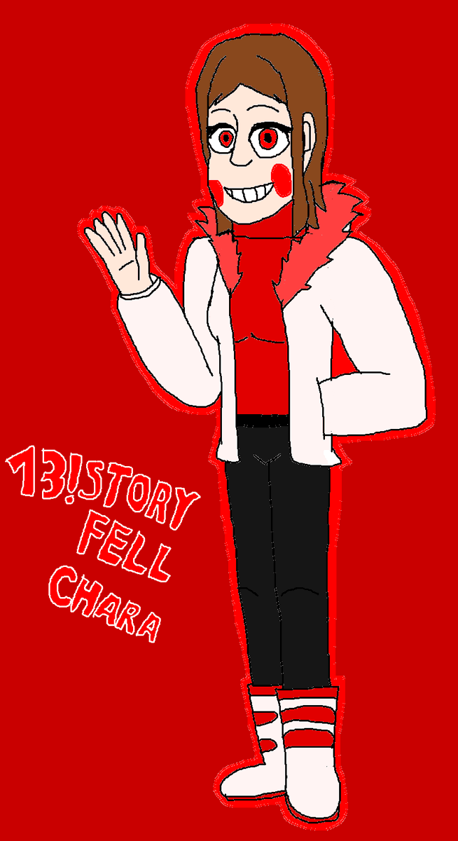 SMRO131's tweet photo. 13!StoryFell Chara doodle
(another doodle with my take on SF Chara)
#undertale #storyshift #underfell #storyfell #undertaleAU https://t.co/CFpKZOQYCl