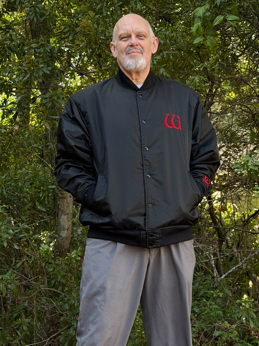 MadOverlord's tweet photo. Japan has always made the best Wizardry swag. This 45th-anniversary jacket is so thick it qualifies as padded armor! TY @wizardry_series https://t.co/Sy8htR8We3