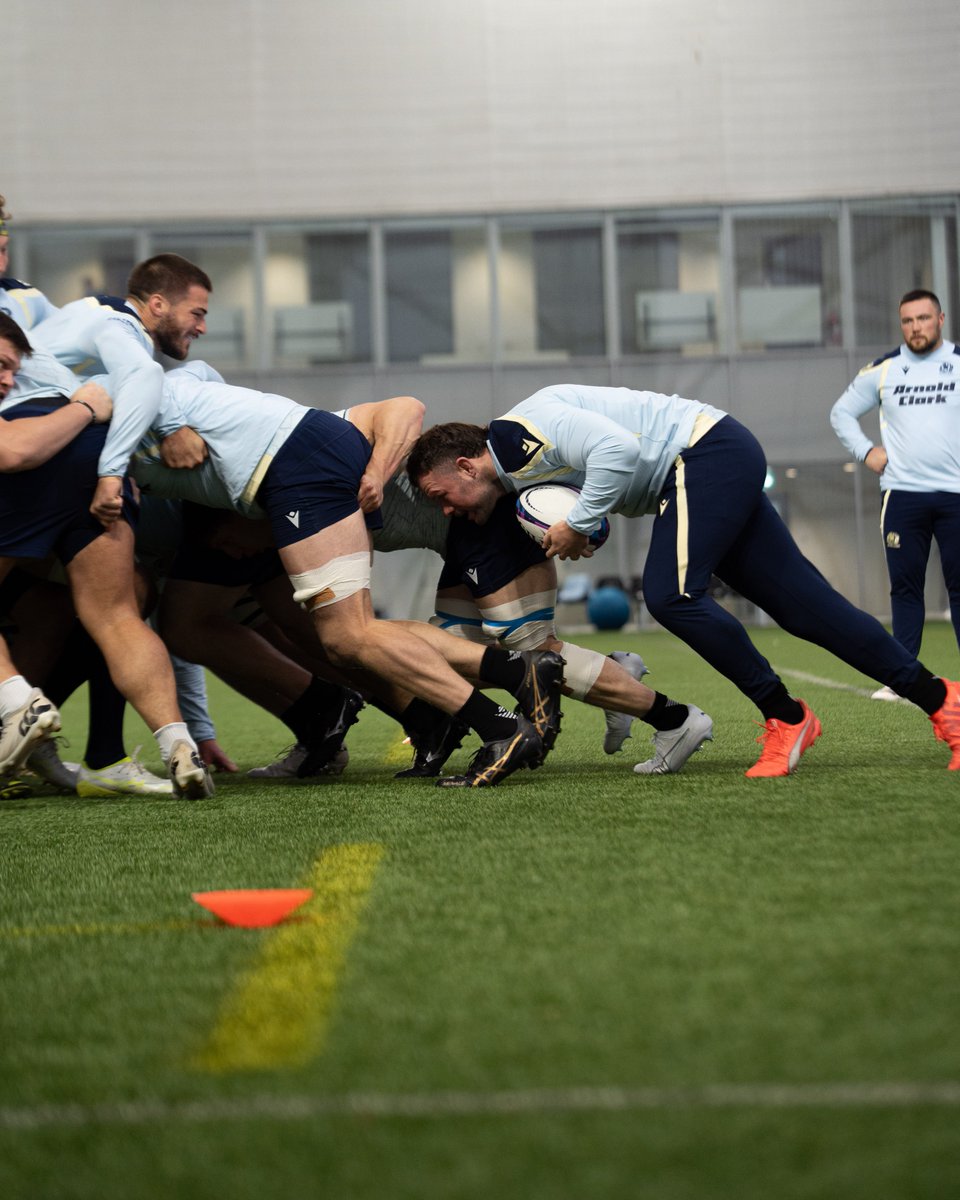 Scotlandteam's tweet photo. Laying the foundations 🧱 https://t.co/AJlvkvJjjQ