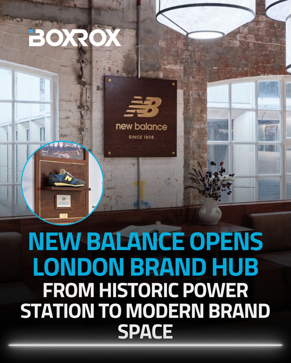 BOXROX's tweet photo. NEW BALANCE OPENS NEW LONDON BRAND HUB IN A HISTORIC BUILDING

New Balance has opened a new brand hub at 60 Short’s Gardens in Covent Garden, London, bringing its performance, lifestyle, and footwear heritage together under one roof.

The restored Victorian building once generated electricity for the carbon arc lights that illuminated London’s historic theatre district. Now, it has a new purpose as a space for the brand to connect with athletes, partners, media, and the wider industry.

Inside, dedicated areas showcase New Balance’s running, football, and tennis collections, alongside its lifestyle range. A new “Made In” lounge also highlights the craftsmanship behind its premium Made collections, including footwear produced at the brand’s Flimby factory in the UK.

Rather than operating as a traditional retail store, the hub will host product previews, brand events, and meetings with ambassadors and commercial partners.

The opening adds to New Balance’s growing presence in London and reinforces the city’s importance to its European strategy. 👟

📸: @newbalancerunning

#NewBalance #RunningCulture #Sportswear #BOXROX