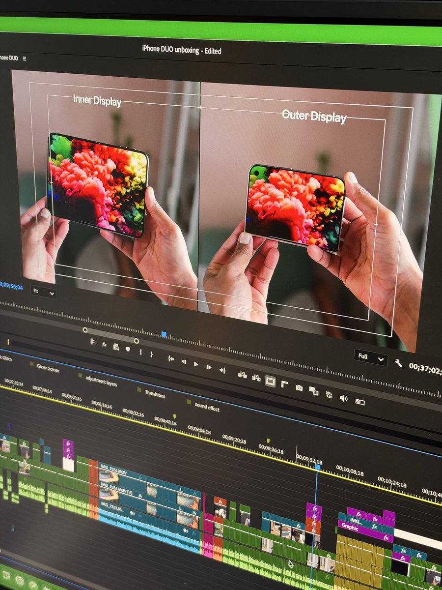GyanTherapy's tweet photo. Ready - The iPhone DUO video is going to be quite long this time.

Instead of fancy editing This time I have focused more on showing practical points and the actual user experience ! https://t.co/wr6nE207s6