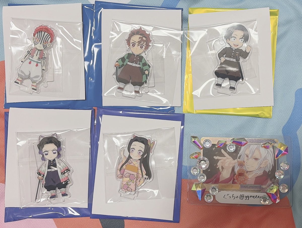 ggmeeen's tweet photo. 【交換】鬼滅の刃 ufotable 繋がるアクリルスタンド

譲:炭治郎、猗窩座、しのぶ、カナエ、(村田)

求:義勇さん>童磨、獪岳

村田さんちょっと考え中のため()です。
よろしくお願いいたします。 https://t.co/2xFgeyIo6e