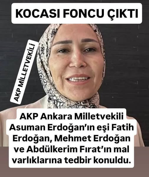 BentheDerya's tweet photo. "Ne paylaşsak altına 'zıkkım yiyin' yazıyorlar." diye isyan eden Asuman Erdoğan...

Şimdi zıkkım yiyin diyebilirmiyiz 🤣

Foncu vurguncular zıkkım yiyin!

#FoncuFirardaEmekliZararda https://t.co/tShQD6lzsr