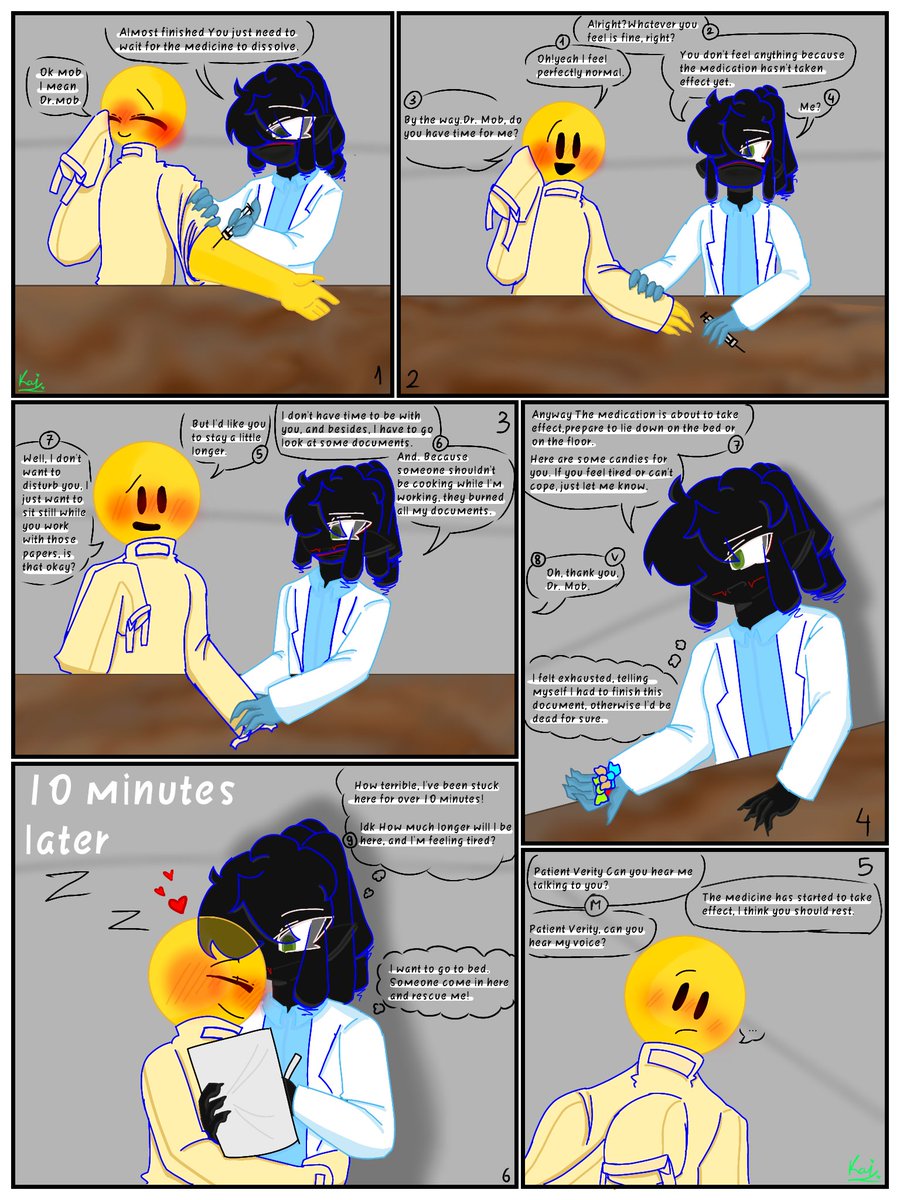 KaiNotTake's tweet photo. Full screen chap (4/6)
Patients Verity generally like to receive attention from their Dr.Mob.
#thatmob #verity #grox https://t.co/Oi4XdGjASP