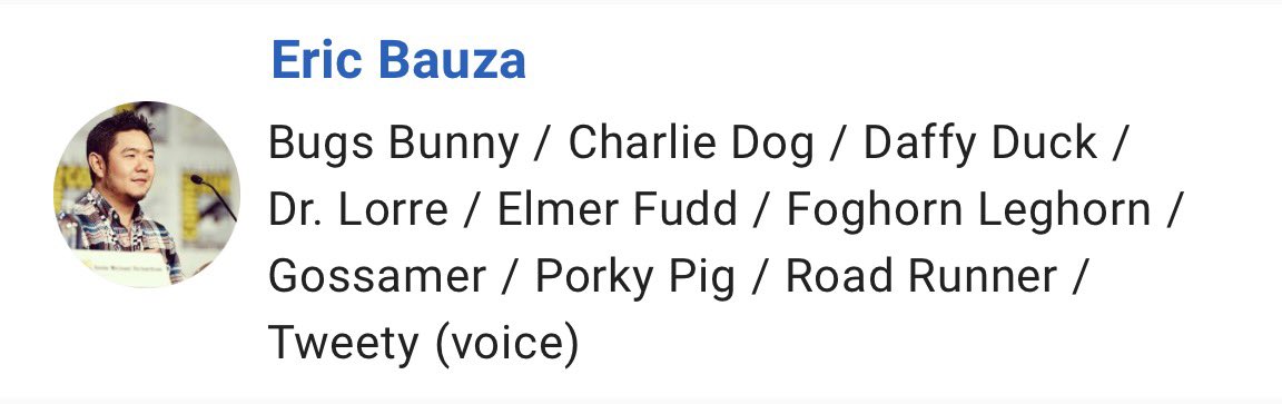 McHaakon's tweet photo. Watched Coyote Vs. Acme yesterday. RIP Eric Bauza. Without his incredible work, this movie would’ve never been as good as it was https://t.co/UIzVaziPTg
