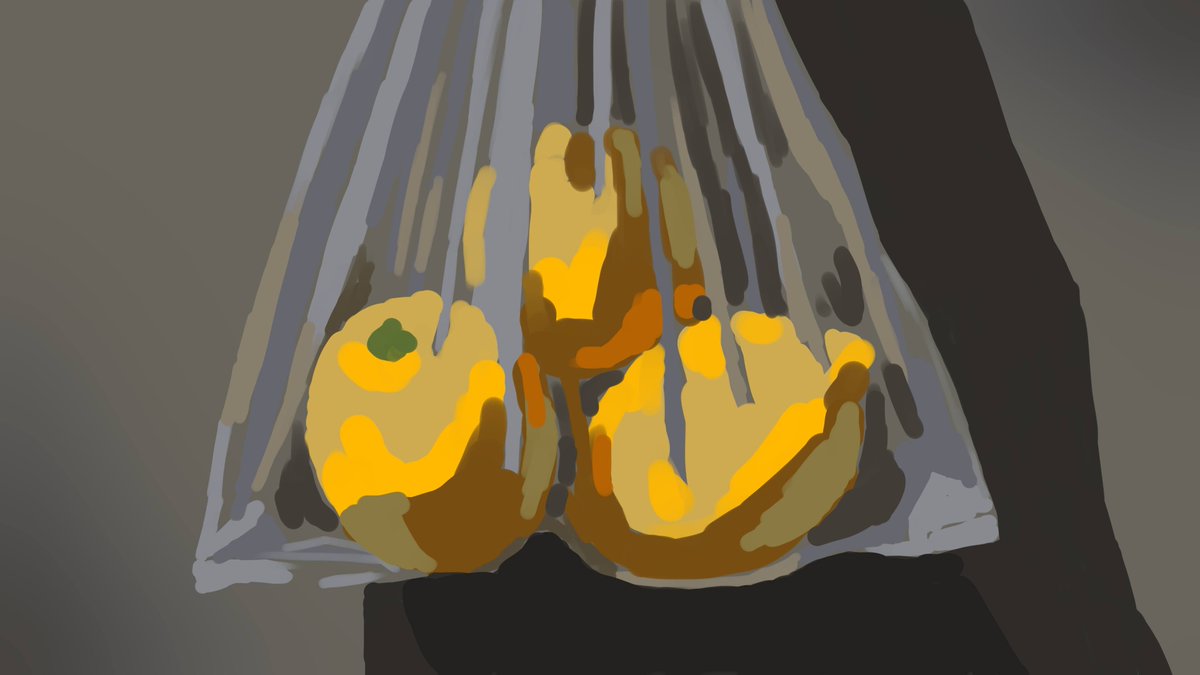 aka_nuc's tweet photo. 下描き→ざっくり塗り→完成
2時間40分くらいの作業。 https://t.co/DBkGnOKoNb